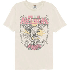 American Rebel Willie Nelson Comfort Colors Brand Tshirt